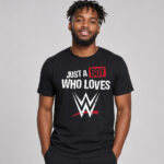 Unisex Just A Boy Who Love Wrestling Graphic Shirt for Wrestling Fans