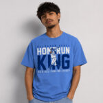 Unisex Kansas City Royals Salvador Perez Kansas City All-Time Home Run King Graphic Shirt for Baseball Fans