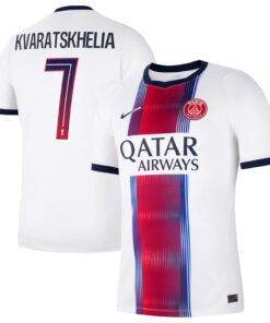 Unisex Khvicha Kvaratskhelia Paris Saint-Germain 2026-2027 Away Stadium Soccer Jersey for Soccer Fans