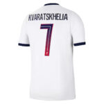 Unisex Khvicha Kvaratskhelia Paris Saint-Germain 2026-2027 Away Stadium Soccer Jersey for Soccer Fans