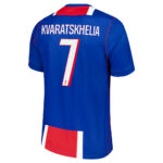 Unisex Khvicha Kvaratskhelia Paris Saint-Germain 2026-2027 Home Stadium Soccer Jersey for Soccer Fans