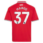 Unisex Kobbie Mainoo Manchester United 2026-2027 Home On-Field Soccer Jersey for Soccer Fans