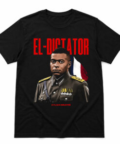 Unisex Kylian Mbappe EL-Dictator Graphic Shirt Style 1 for Soccer Fans