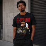 Unisex Kylian Mbappe EL-Dictator Graphic Shirt Style 1 for Soccer Fans
