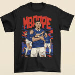 Unisex Kylian Mbappe France Global Soccer Event 2026 Graphic Shirt for Soccer Fans