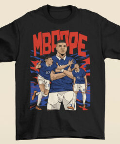 Unisex Kylian Mbappe France Global Soccer Event 2026 Graphic Shirt for Soccer Fans