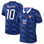 Unisex Kylian Mbappé France National Team 2026 Home Match Blue Soccer Jersey for Soccer Fans