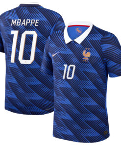 Unisex Kylian Mbappé France National Team 2026 Home Match Blue Soccer Jersey for Soccer Fans