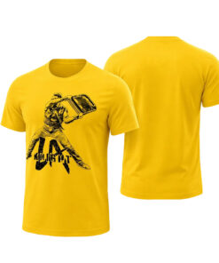 Unisex LA Knight Folding Chair Silhouette Graphic Shirt for Wrestling Fans