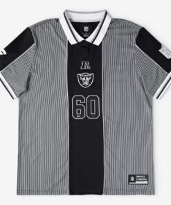 Unisex Las Vegas Raiders National Football League Black Soccer Jersey 2026 for Football Fans