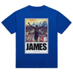 Unisex LeBron James Philadelphia 76ers King Arrived Graphic Shirt for Basketball Fans