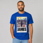 Unisex LeBron James Philadelphia 76ers King Arrived Graphic Shirt for Basketball Fans
