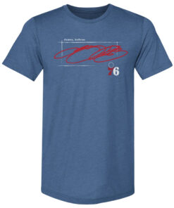 Unisex LeBron James Philadelphia 76ers Signature Graphic Shirt for Basketball Fans