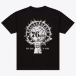 Unisex LeBron James Philadelphia 76ers The King Is Here Graphic Shirt for Basketball Fans