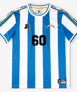 Unisex Los Angeles Chargers National Football League Blue And White Soccer Jersey 2026 for Football Fans