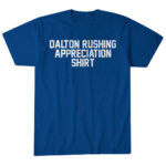 Unisex Los Angeles Dodgers Dalton Rushing Appreciation Graphic Shirt for Baseball Fans