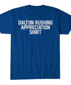 Unisex Los Angeles Dodgers Dalton Rushing Appreciation Graphic Shirt for Baseball Fans