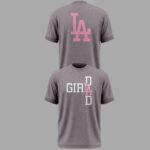 Unisex Los Angeles Dodgers Girl Dad 2026 Graphic Shirt for Baseball Fans