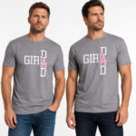 Unisex Los Angeles Dodgers Girl Dad 2026 Graphic Shirt for Baseball Fans