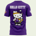Unisex Los Angeles Sparks x Hello Kitty Night 2026 Graphic Shirt for Basketball and Hello Kitty Fans