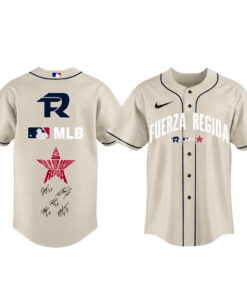 Unisex Major League Baseball x Fuerza Regida This Is Our Dream Stadium Tour 2026 Baseball Jersey for Music and Baseball Fans