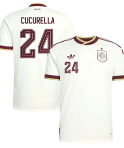 Unisex Marc Cucurella Spain National Team 2026 Away Stadium Soccer Jersey for Soccer Fans