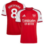 Unisex Martin Ødegaard Arsenal 2026-2027 Home Stadium Soccer Jersey for Soccer Fans