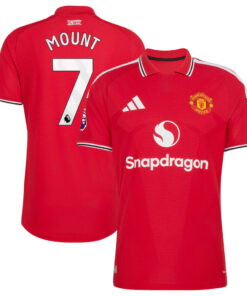 Unisex Mason Mount Manchester United 2026-2027 Home Stadium Soccer Jersey for Soccer Fans