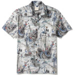 Unisex Mermaid's Skull Island Hawaiian Shirt for Beach and Tropical Style Lovers