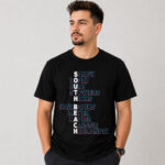 Unisex Miami Hurricanes Baseball South Beach Names 2026 Graphic Shirt for College Baseball Fans