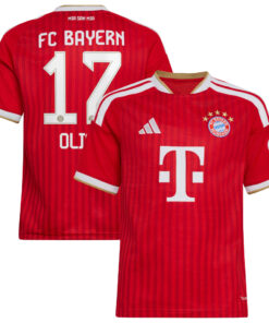 Unisex Michael Olise Bayern Munich 2026-2027 Home Match Soccer Jersey for Soccer Fans