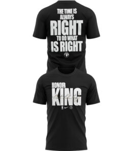 Unisex Minnesota Timberwolves Honor King 2026 Graphic Shirt for Basketball Fans