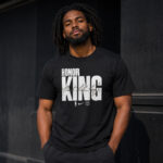 Unisex Minnesota Timberwolves Honor King 2026 Graphic Shirt for Basketball Fans