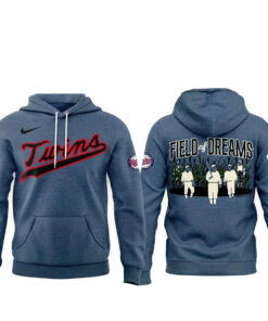 Unisex Minnesota Twins 2026 Field of Dreams Game Graphic Hoodie for Baseball Fans