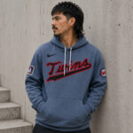 Unisex Minnesota Twins 2026 Field of Dreams Game Graphic Hoodie for Baseball Fans