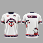 Unisex Minnesota Twins 2026 Hello Kitty Night Graphic Shirt for Baseball Fans