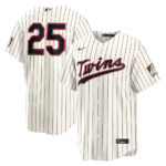 Unisex Minnesota Twins Byron Buxton Cream 2026 Field of Dreams Stadium Baseball Jersey for Baseball Fans