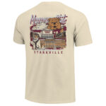 Unisex Mississippi State Bulldogs Welcome to Starkville Graphic Shirt for College Sports Fans