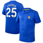 Unisex Moisés Caicedo Chelsea 2026-2027 Home Stadium Soccer Jersey for Soccer Fans