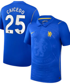 Unisex Moisés Caicedo Chelsea 2026-2027 Home Stadium Soccer Jersey for Soccer Fans