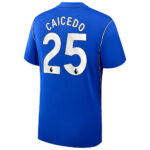 Unisex Moisés Caicedo Chelsea 2026-2027 Home Stadium Soccer Jersey for Soccer Fans