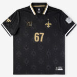 Unisex New Orleans Saints National Football League Black Soccer Jersey 2026 for Football Fans