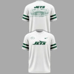 Unisex New York Jets White Out Uniform Shirt for Football Fans