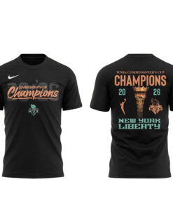 Unisex New York Liberty 2026 Commissioner’s Cup Champions Locker Room Graphic Shirt for Basketball Fans