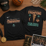 Unisex New York Liberty 2026 Commissioner’s Cup Champions Locker Room Graphic Shirt for Basketball Fans