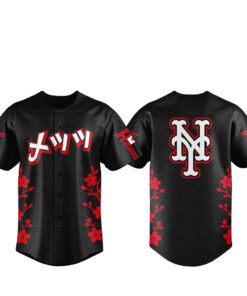 Unisex New York Mets Japanese Heritage Night 2026 Baseball Jersey for Baseball Fans