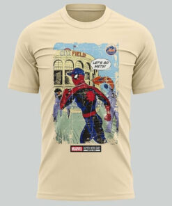 Unisex New York Mets x Spider Man Night 2026 Graphic Shirt for Baseball Fans