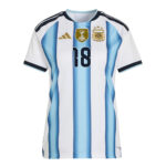 Unisex Nico Paz Argentina National Team 2026 Home Stadium Soccer Jersey for Soccer Fans