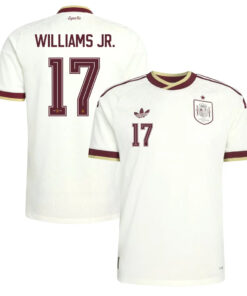 Unisex Nico Williams Spain National Team 2026 Away Stadium Soccer Jersey for Soccer Fans