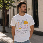 Unisex Noah Kahan Dial Drunk Lyrics Graphic Shirt for Music Fans